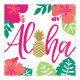 Servetter Aloha - 16st, 33x33cm