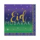 Servetter Eid Mubarak - 16st, 25x25cm