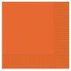 Orange Servetter - 20st, 33x33ccm