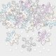 Konfetti Sn�flingor, iridescent