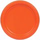 Papperstallrik Orange - 8st, 22cm