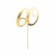 Trtdekoration \'\'60\'\', guld - 20.5cm