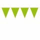 Flaggvimpel Limegrn - 14cm x 3m