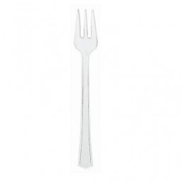  Mini-gaffel, Transparent - 40st 