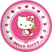  Tallrik Hello Kitty - 23cm, 8st 