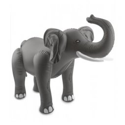  Elefant uppblåsbar - 60cm hög, 75cm bred 