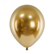 Ballonger Chrome, Guld - 10st