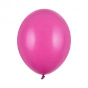 Ballonger Pastell Mörkrosa- 10st