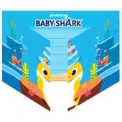 Inbjudningskort Baby Shark - 8st