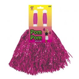  Pom Poms Metallic Rosa 