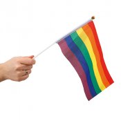 Prideflaggor - 6st