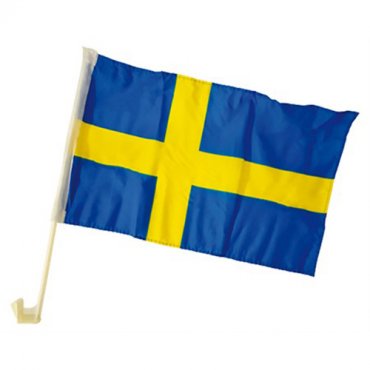 Svenska flaggan fr bil - 2st