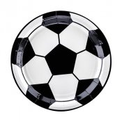 Assiett Fotboll - 6st, 18cm