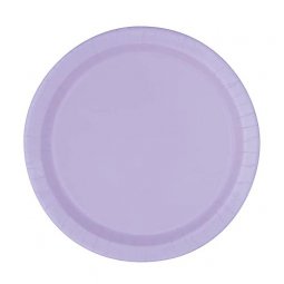  Pappersassiett Lavendel - 8st, 17cm 