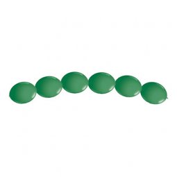  Ballongbåge som du enkelt knyter ihop själv, Gröna - 8st, 3m 
