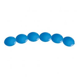  Ballongbåge som du enkelt knyter ihop själv, Blå - 8st, 3m 