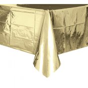 Bordsduk Metallic Guld - 137x274 cm