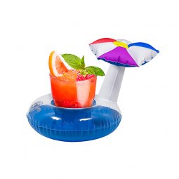  Drinkhållare, uppblåsbar parasoll - 18x22cm 