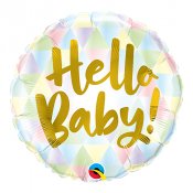 Hello Baby Folieballong - 46cm