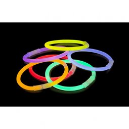  Glowsticks Armband, Blå/Rosa/Grön/Orange/Lila - 10st 