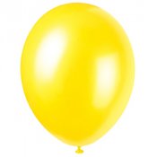 Ballonger Pärlemor Gula - 8st