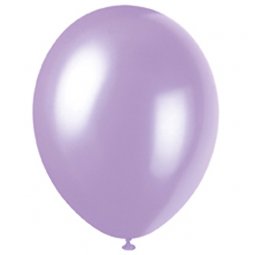  Ballonger Pärlemor Lila lavendel - 8st 