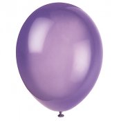 Ballonger Mörklila - 10st