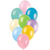  Ballonger Pastell, blandade pastellfärger - 10st 