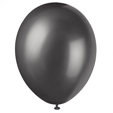 Ballonger Prlemor Svart - 8st