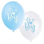 Ballonger I´ts a boy, Baby Shower - 5st