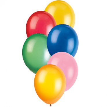 Ballonger blandade Frger - 50st