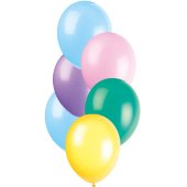  Ballonger Pastell, Blandade pastellfärger - 50st 