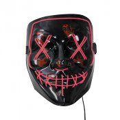 Ansiktsmask, Purge Röd ledmask (batterier ingår ej)
