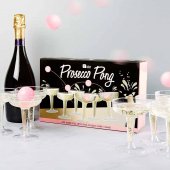  Prosecco Pong - 12 glas & 3 rosa bollar 
