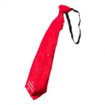 Rd slips med ledljus och paljetter