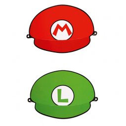  Partyhattar Super Mario - 8st 