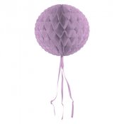 Honeycomb, Lila/Lavendel Takdekoration - 30cm