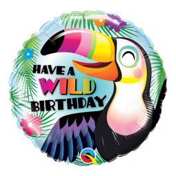  Have a wild birthday, Tropcial - 46cm 